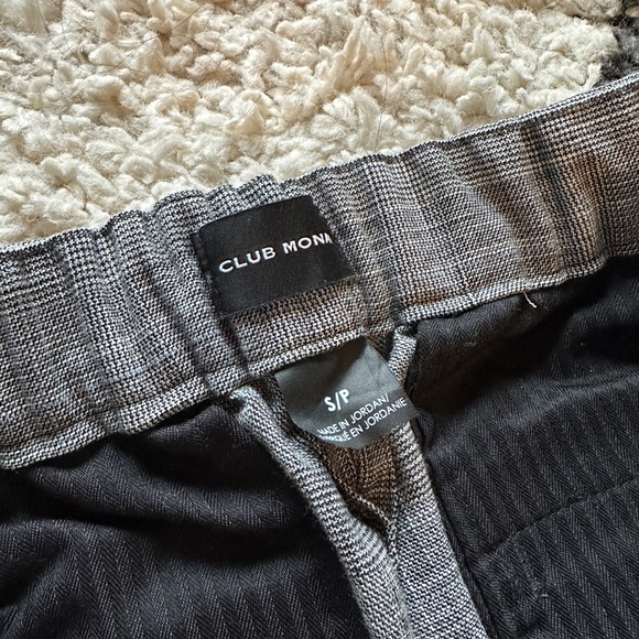 Club Monaco Trousers Grey checkered size S - Picture 4 of 5